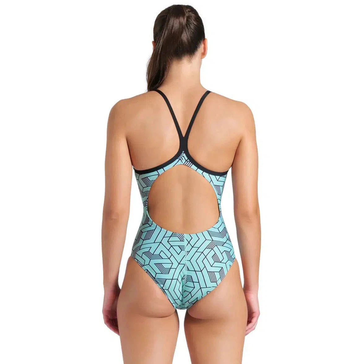 Arena Escape Lightdrop Back Swimsuit - High Performance Competitive Swimwear for Women, Perfect for Lap Swimming, Water Aerobics & Beach Activities