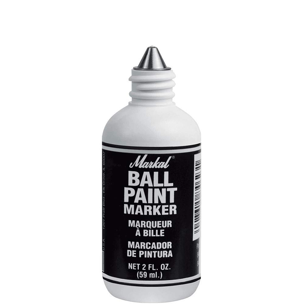 Ball Paint Marker® - Premium Black Paint Marker for Graffiti, Art & DIY Projects - Ideal for Canvas, Metal, Wood & Glass Surfaces