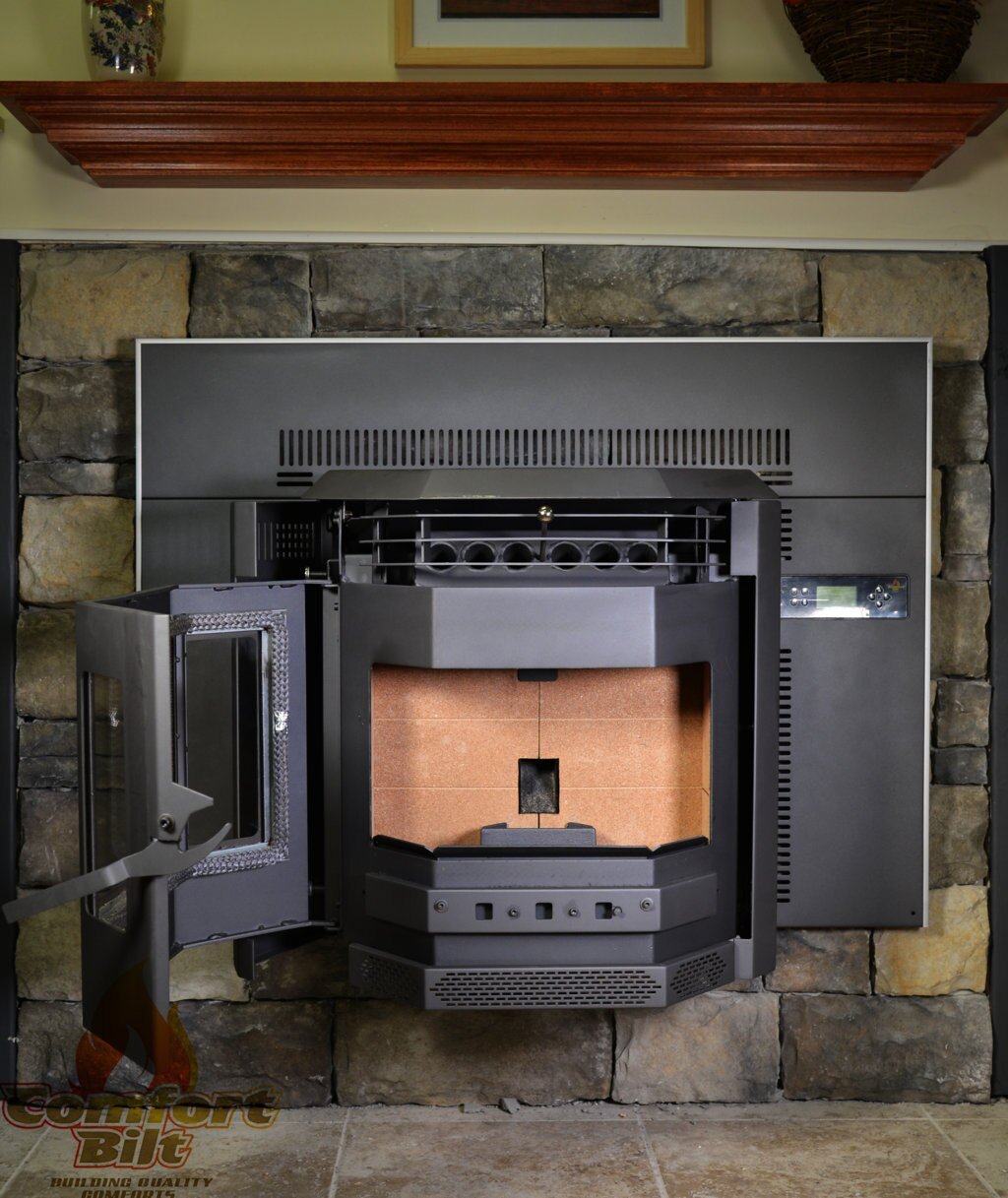 ComfortBilt HP22I High-Efficiency Pellet Stove Insert - Perfect for Home Heating & Cozy Winter Nights