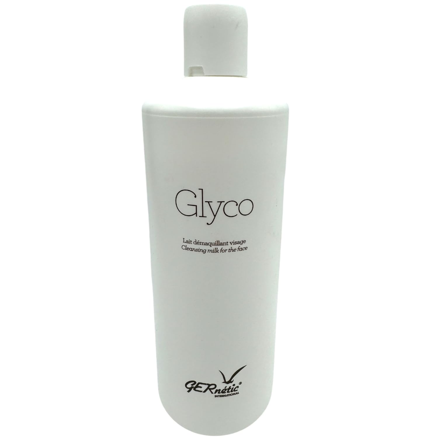 Gernetic Glyco Cleansing Milk with Hydrating Effect - 16.9 oz (500ml) | Gentle Face Wash for Dry & Sensitive Skin | Daily Skincare Routine & Makeup Removal