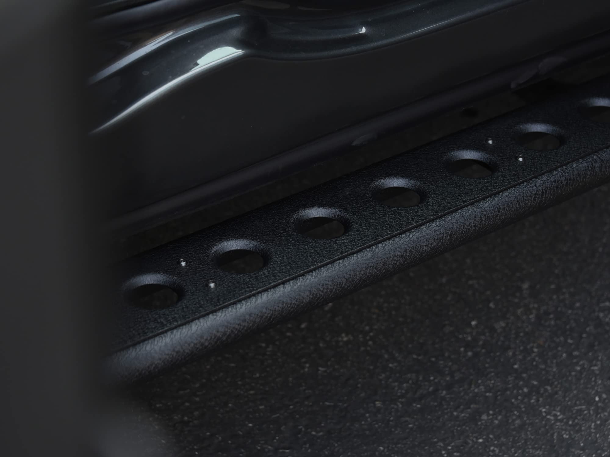 Armordillo RS Series Running Boards - Textured Black Side Step Bars for 2009-2023 Dodge Ram 1500/2500/3500 Crew Cab (Fits 2019-2023 Classic Models) | Durable Truck Accessories for Off-Roading & Daily Use | Part# 8702055