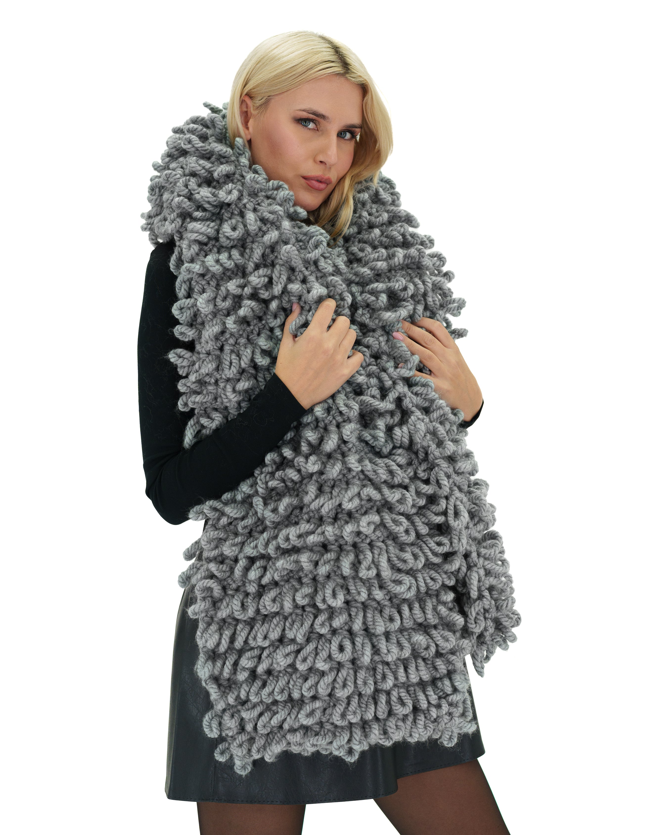 Soft and Cozy Teddy Shawl Scarf - Winter Warm Plaid Wrap for Women - Perfect for Cold Weather, Outdoor Activities, and Stylish Layering