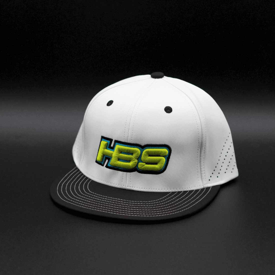 HB Sports (HBS Logo) Exclusive ES471 Fitted Flexfit Baseball Cap - Adjustable Performance Hat for Men & Women - Perfect for Softball, Baseball Games & Outdoor Activities