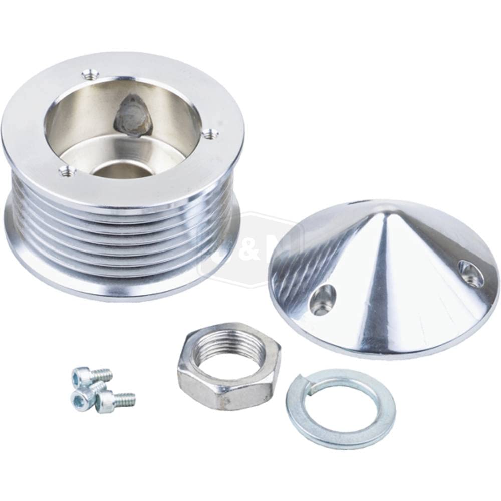 RAParts TUF-7654A-JN High Performance Pulley Kit - Compatible with Jeep, Dodge & Chrysler Vehicles - Heavy Duty Engine Pulley for Off-Road & Racing Applications