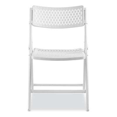 NPS Folding Chairs with Pattern - Heavy Duty 1000 lb Capacity - Set of 4 - Perfect for Outdoor Events, Picnics, and Home Use