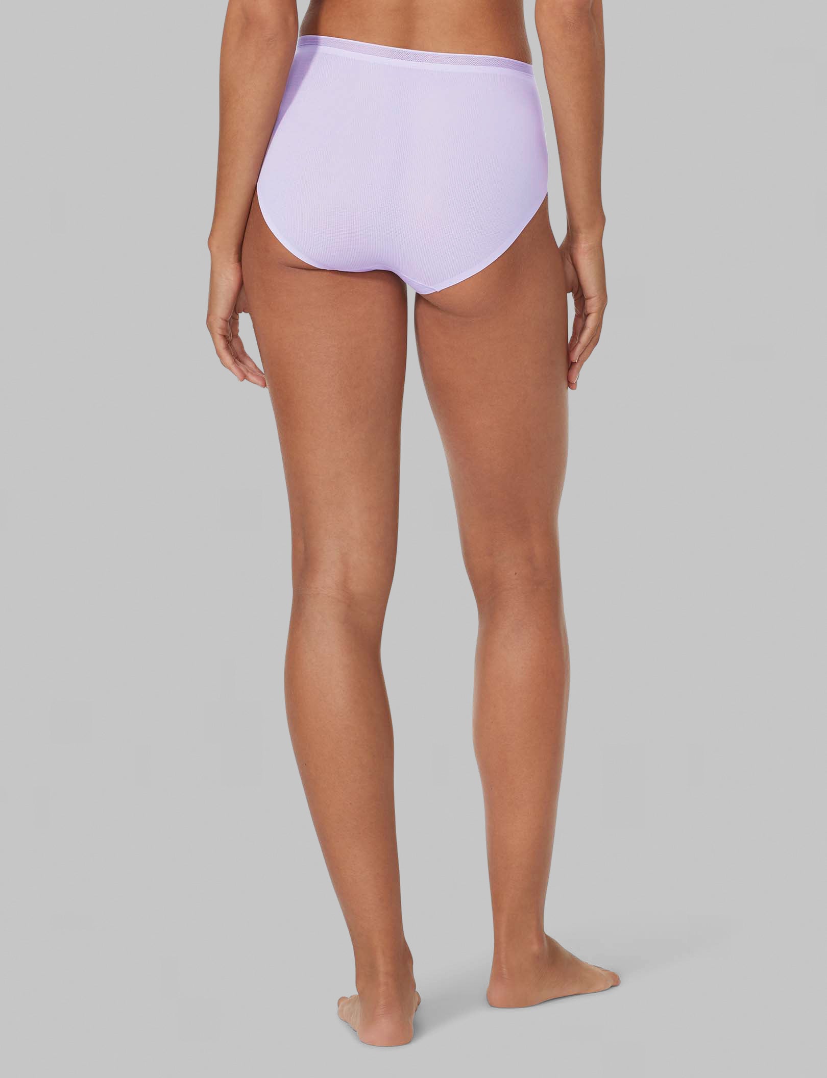 Women's Air High Rise Brief - Comfortable Cotton Underwear for Everyday Wear | Perfect for Yoga, Workout & Lounge