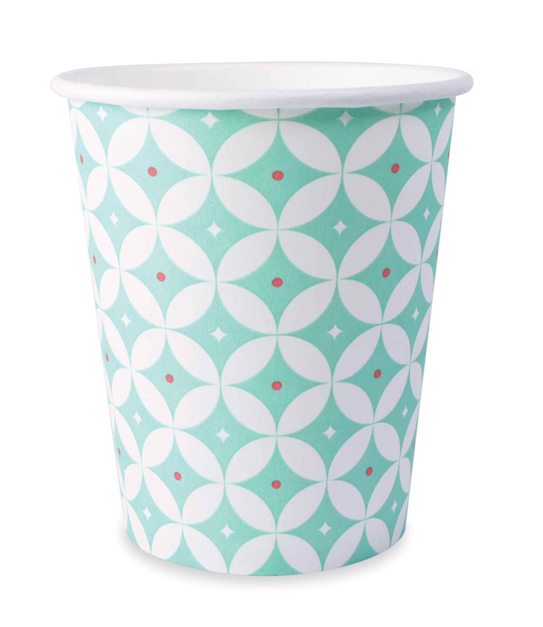 Colorful Party Paper Cups (81 Pack) - Disposable Plastic-Free Cups for Birthday, Wedding, Baby Shower & Holiday Celebrations - Eco-Friendly & Vibrant Designs for Any Festive Occasion