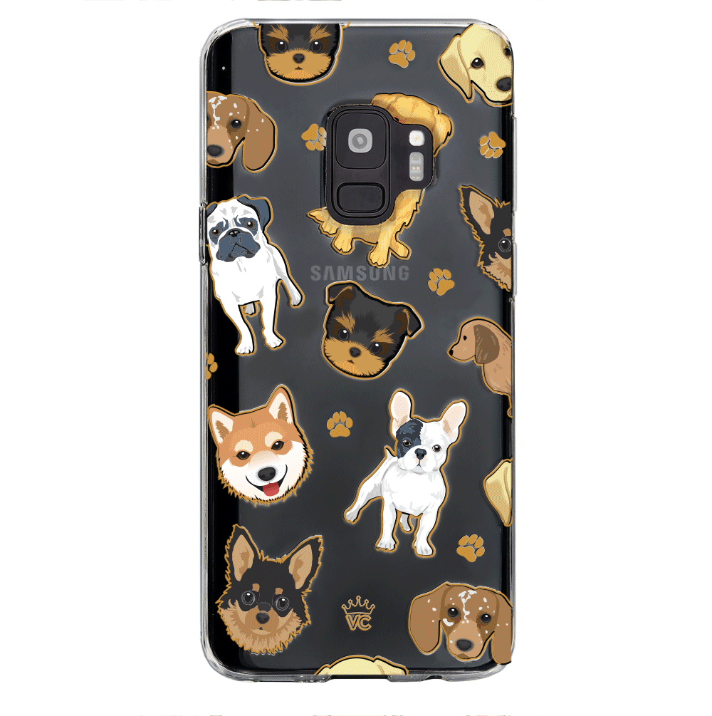 Clear Samsung Galaxy Phone Case for Dogs - Durable Scratch-Resistant Pet-Friendly Design for Daily Use & Outdoor Adventures
