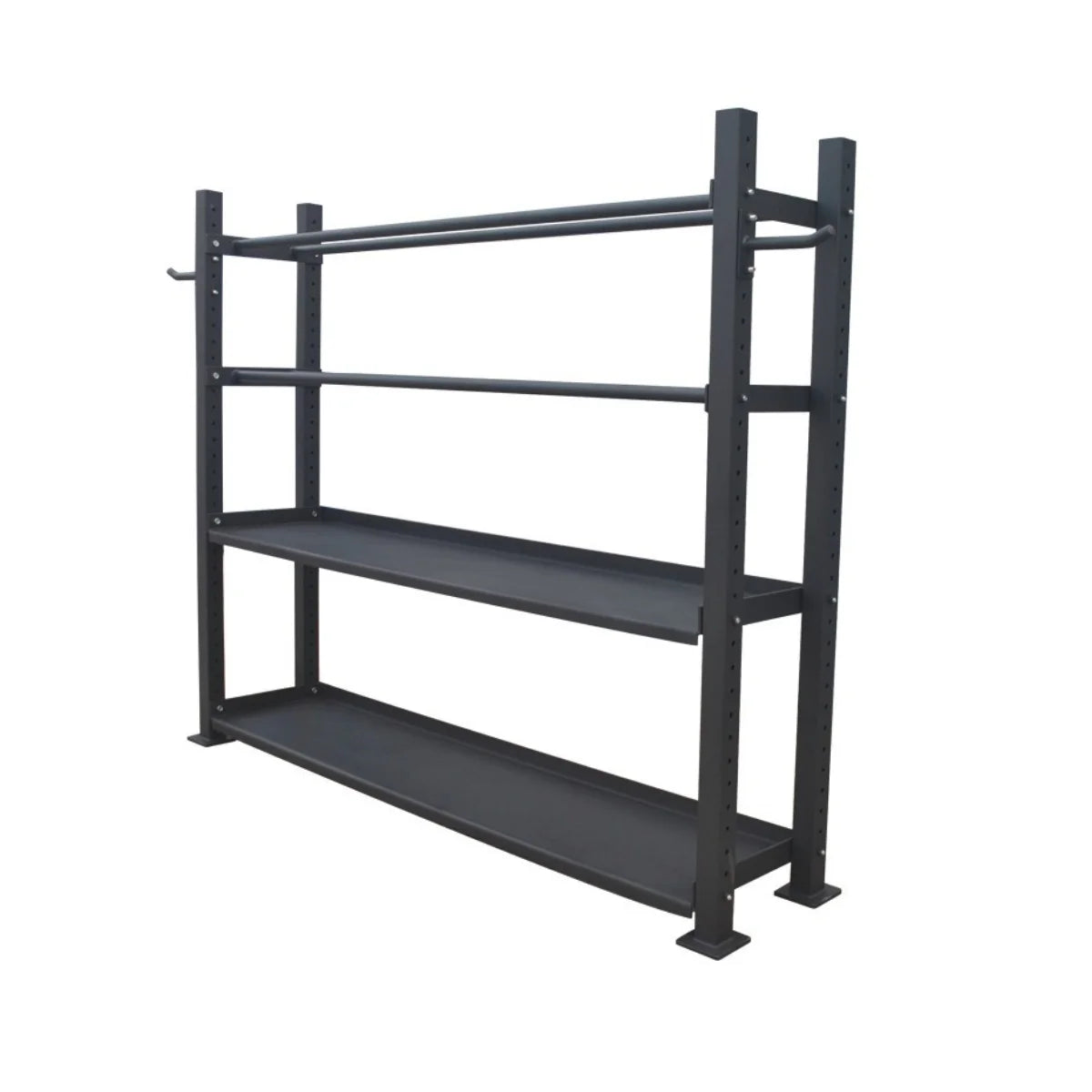 Fitlab Accessory Rack - Wall Mounted Storage Organizer for Gym Equipment, Yoga Mats & Home Fitness Gear | Perfect for Home Gym, Garage & Workout Room Organization