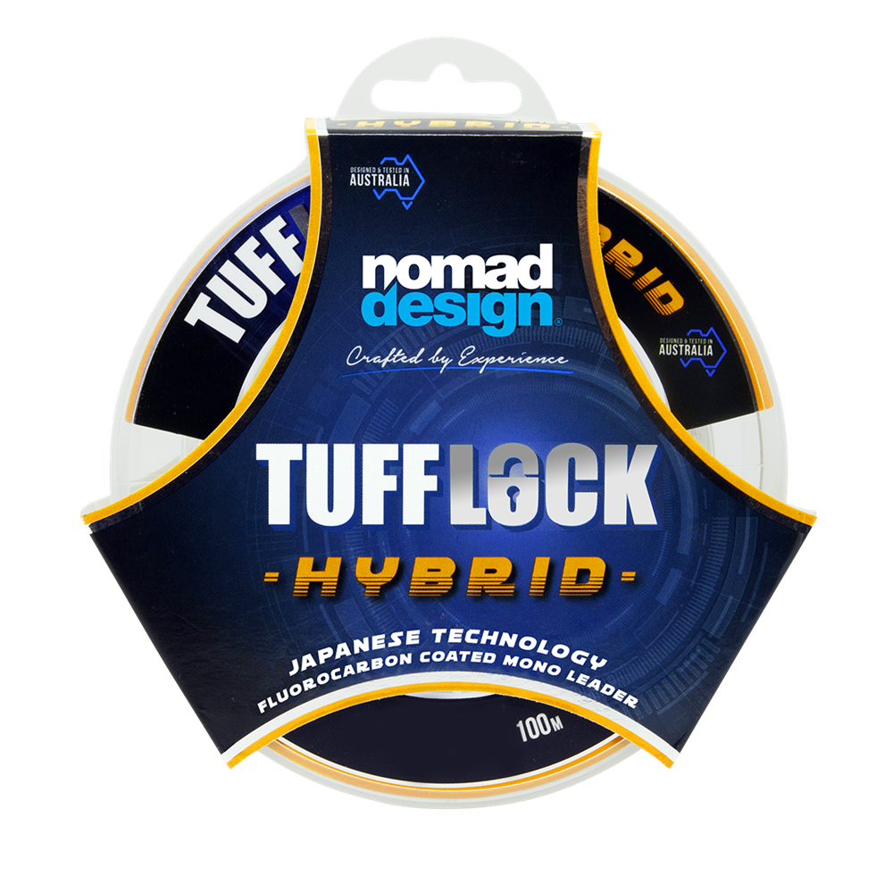 Tufflock Fluorocarbon Coated Monofilament Fishing Leader Line - Strong Invisible Leader for Bass, Trout & Saltwater Fishing | Freshwater & Saltwater Use