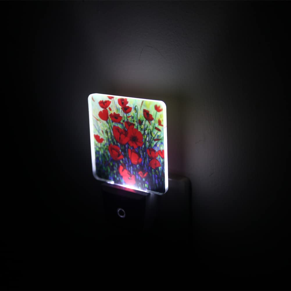 Smart Night Light Plug in Wall - Dimmable LED Nightlight with Auto Dusk to Dawn Sensor for Bedroom, Nursery, Kids Room | Perfect for Nighttime Feedings, Bathroom Trips & Creating Soothing Ambiance
