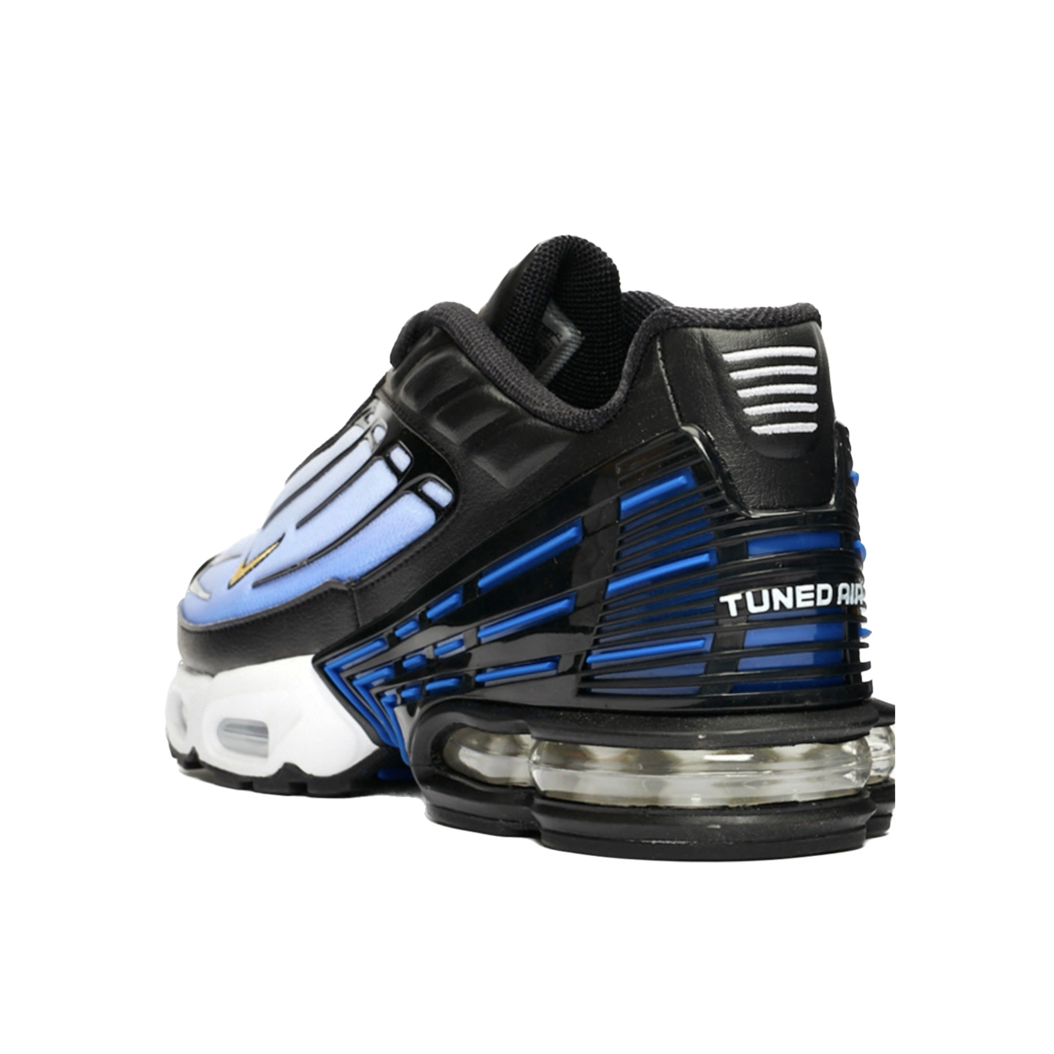 Nike Air Max Plus III Running Shoes - Hyper Blue/Dynamic Yellow/Black for Men | Comfortable Cushioned Sneakers for Running, Gym & Casual Wear