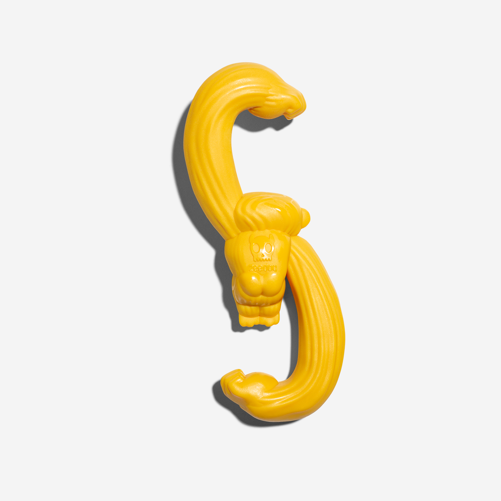 Hooky Frutty Banana Scented Dog Chew Toy for Teething Puppies & Small Dogs - Durable & Safe for Aggressive Chewers - Perfect for Indoor Play & Outdoor Adventures | Zee.Dog