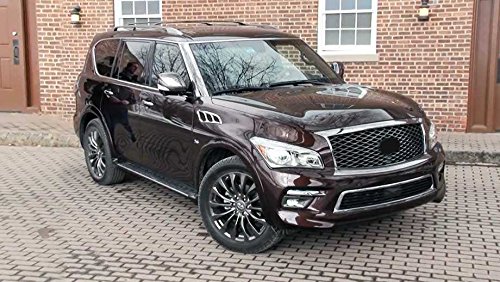 2Pcs Stainless Steel Roof Rack Cross Bars for Infiniti QX56 QX80 (2011-2020) - Heavy Duty Luggage Carrier for SUV, Perfect for Road Trips & Outdoor Adventures