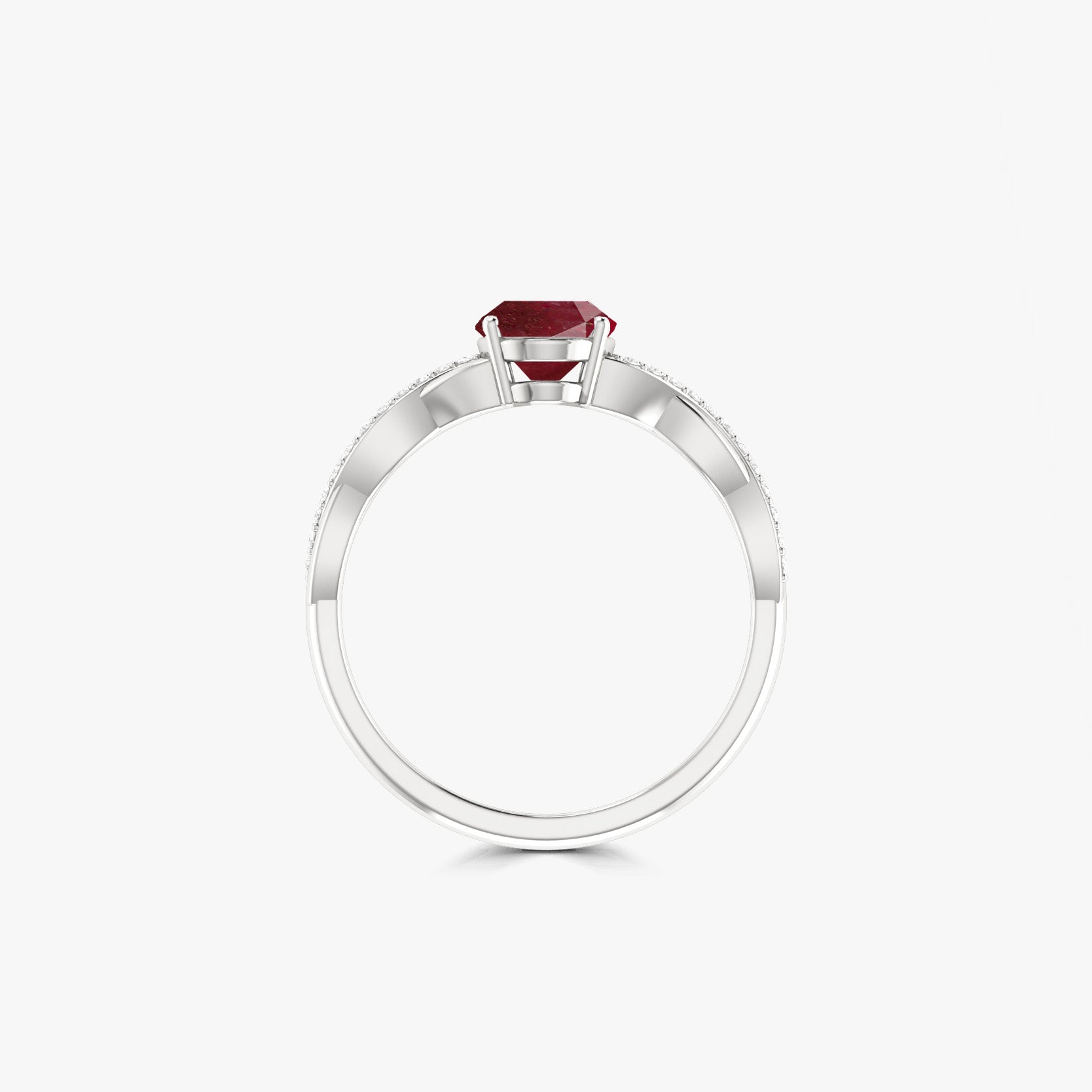 Genuine Red Rose Natural Ruby Dainty Handcrafted Ring - Elegant Jewelry Gift for Women, Valentine's Day, Anniversary & Special Occasions