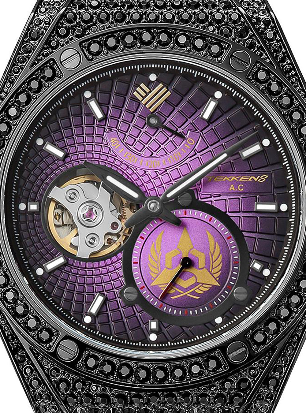 TEKKEN x ANGEL CLOVER Limited Edition Reina Version Watch TE44BKZ - Japanese Movement, Collector's Item for Anime & Gaming Fans - Perfect for Cosplay, Gift Giving & Fashion Statement