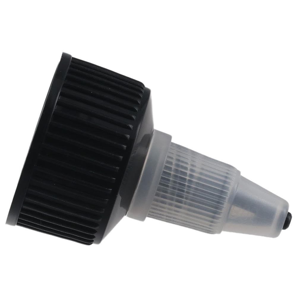 20PCS 24/410 High Quality Replacement Caps for Squeeze Bottles - Black & Natural Twist Dispensing Caps for Seasoning, Glue, Paint Bottles | Perfect for Kitchen, Crafting & DIY Projects