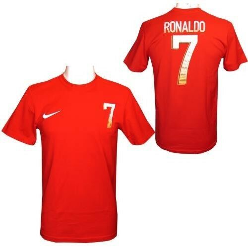 Nike Portugal Cristiano Ronaldo 7 Hero T-Shirt - Official Soccer Jersey for Fans, Men's Sports Apparel - Perfect for Match Days, Training & Casual Wear