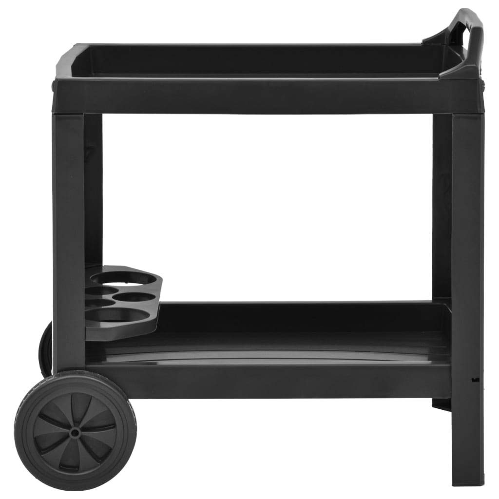 FAMIROSA Beverage Cart with Wheels - 27.2