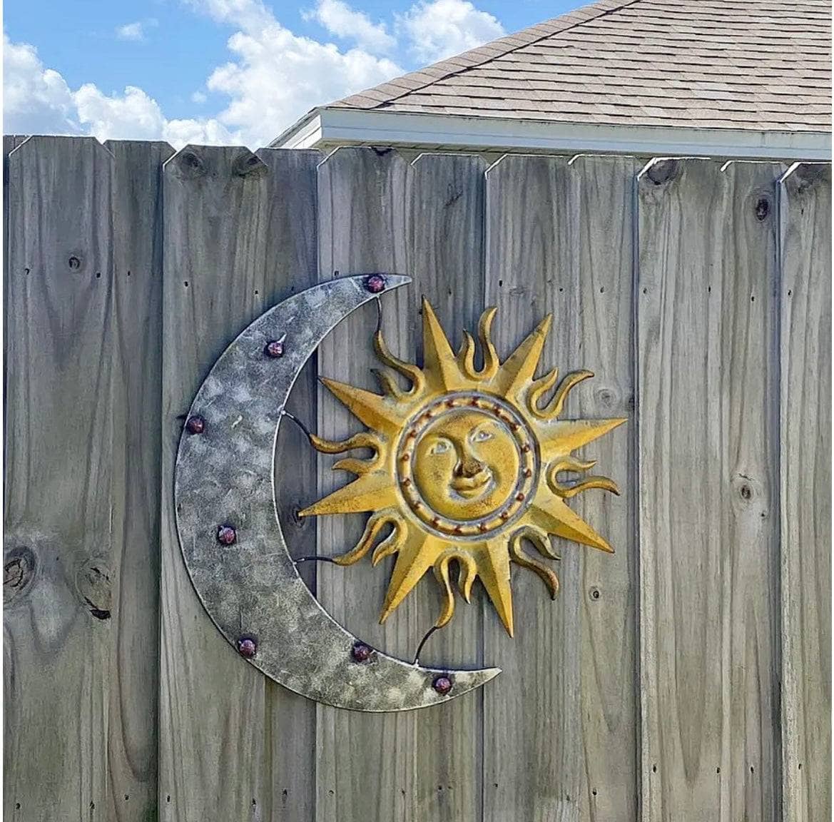Aztec Sun and Moon Wall Art - Handmade Mexican Decor, Tribal Home Decor for Living Room, Bedroom & Office - Perfect for Boho, Southwest & Spiritual Spaces