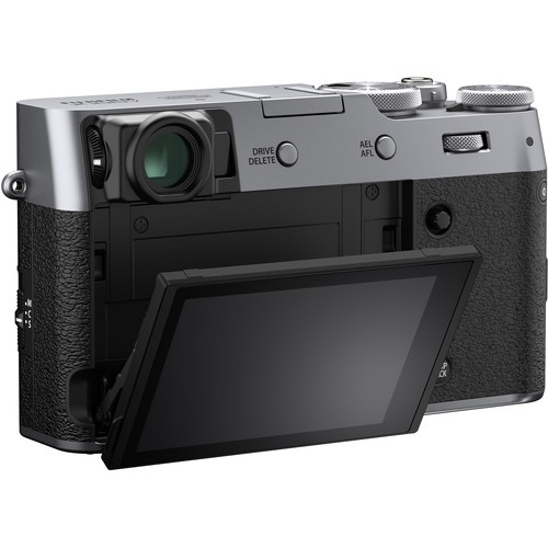 FUJIFILM X100V 26.1MP Digital Camera with 23mm F2 Lens - Silver | Compact Mirrorless Camera for Street Photography, Travel & Vlogging | 4K Video & Advanced Hybrid Viewfinder