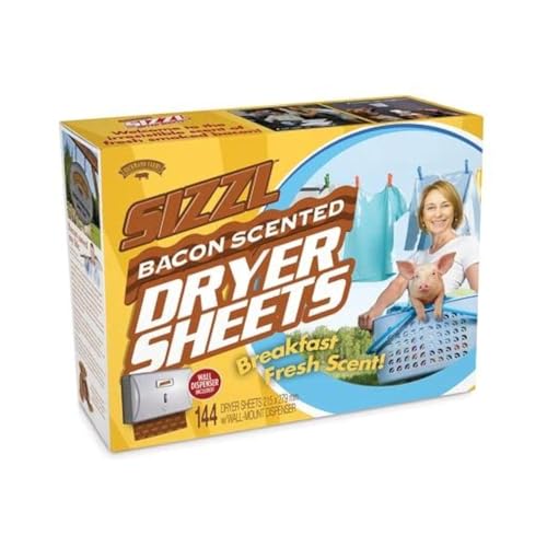 Sizzl - Bacon Scented Dryer Sheets