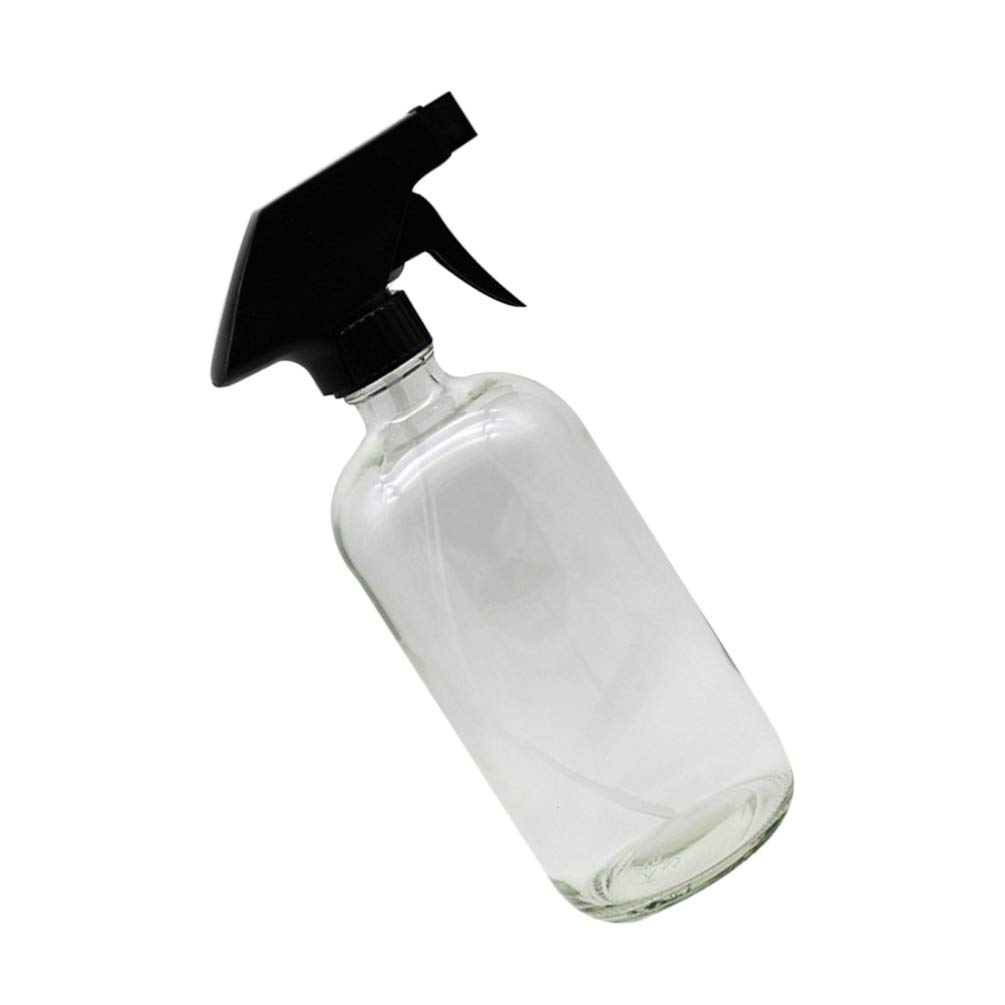 Lurrose 2-Pack 250ml Glass Spray Bottles - Refillable Essential Oil Bottles for Aromatherapy, Cleaning Products, Misting Plants | Trigger Sprayer with Fine Mist | Perfect for DIY, Home, Kitchen & Travel Use