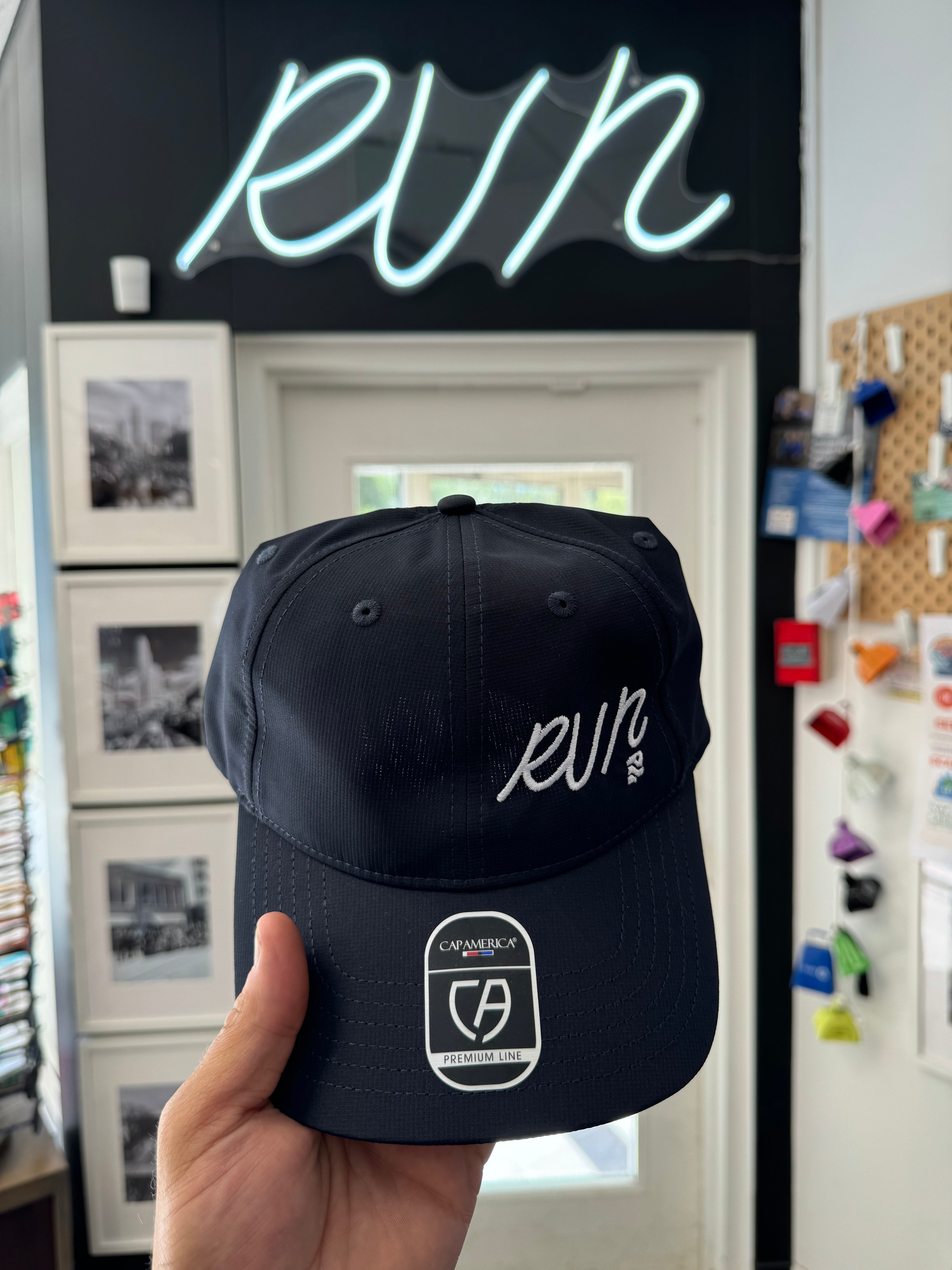 City Park Runners RUN Premium Performance Running Hat - Lightweight & Breathable for Men & Women - Perfect for Jogging, Hiking, and Outdoor Activities