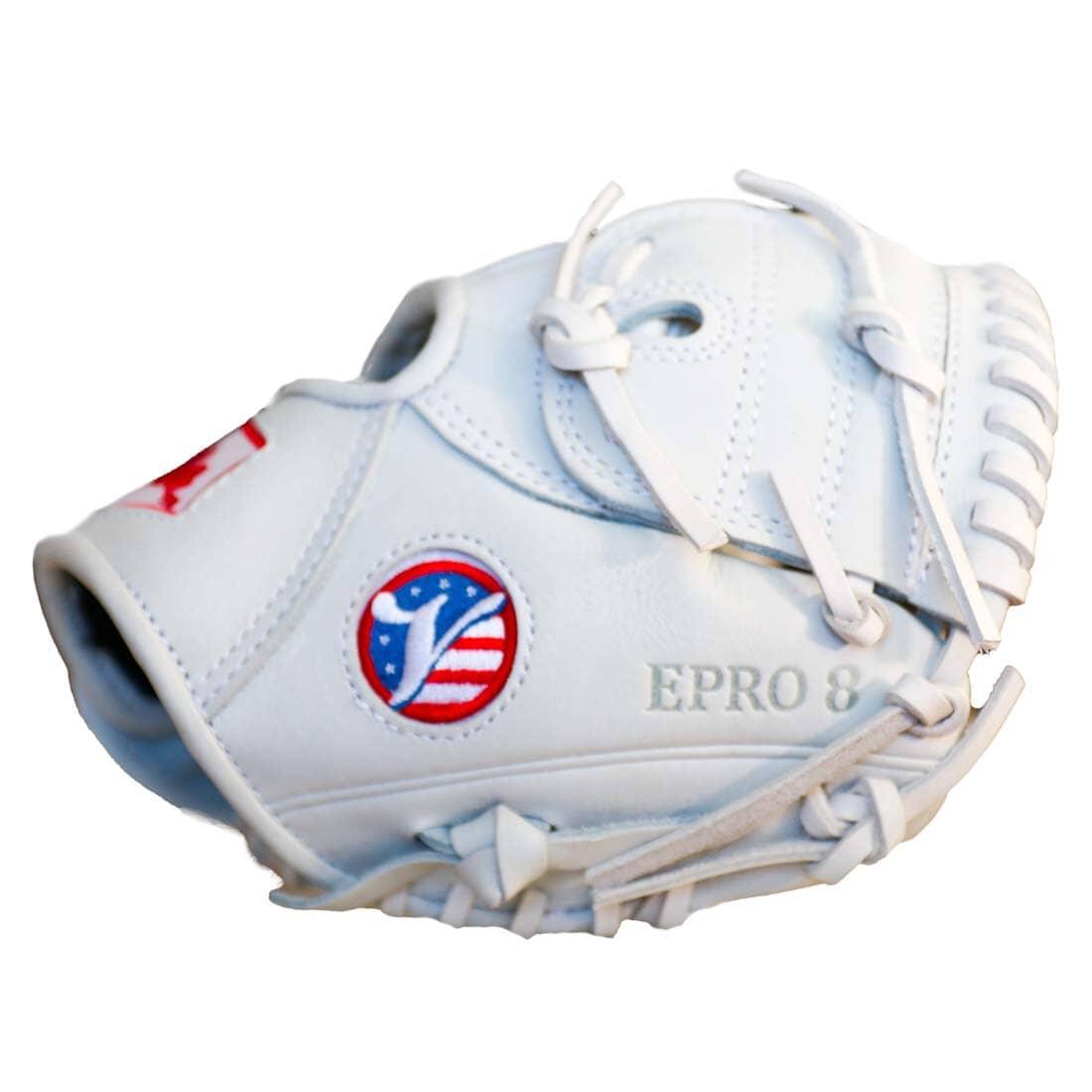 Valle Eagle PRO 8 Baseball Infield Training Glove - Premium Leather for Youth & Adult Players - Perfect for Fielding Practice, Softball & Baseball Games