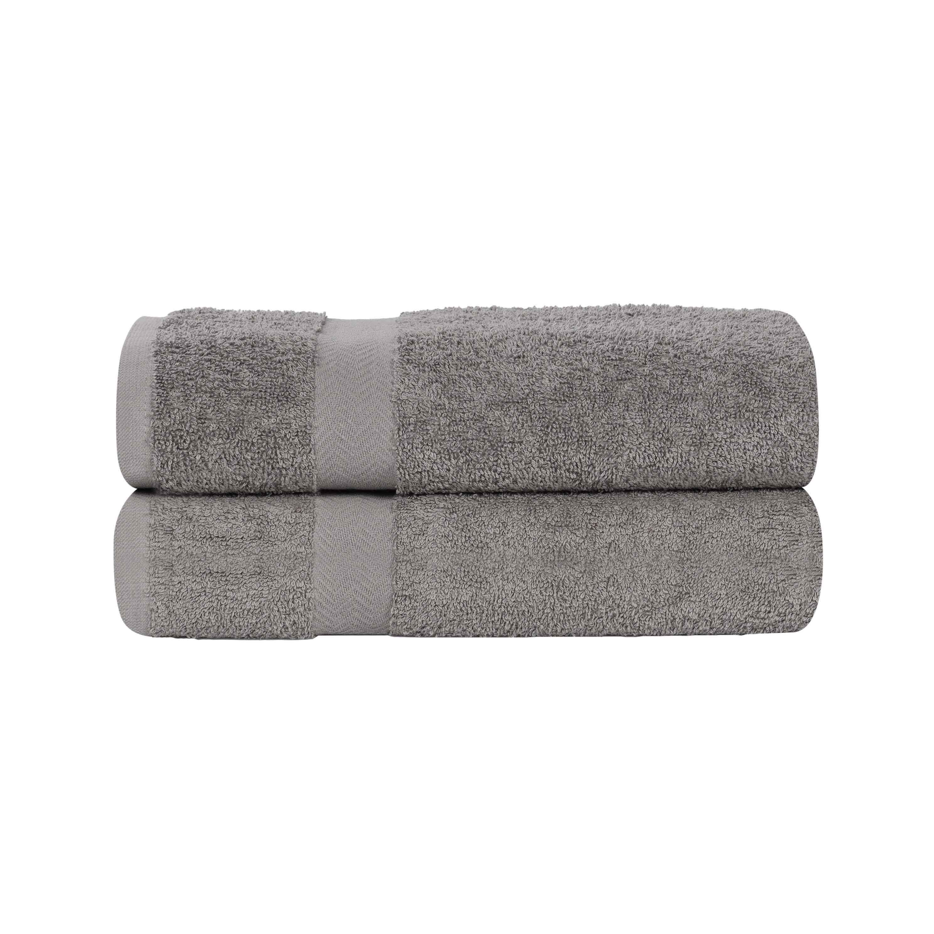 Franklin Eco-Friendly Organic Cotton 2-Piece Bath Sheet Set | Ultra Soft & Absorbent Towels for Spa, Beach & Luxury Bathroom Use