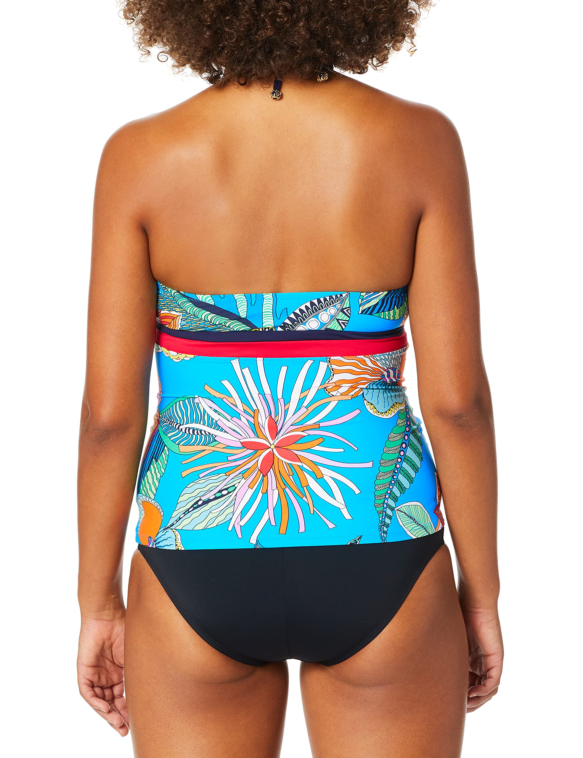 Trina Turk Women's Halter Tankini Swimsuit Top - Stylish Swimwear for Beach & Pool | Perfect for Vacation & Summer Activities