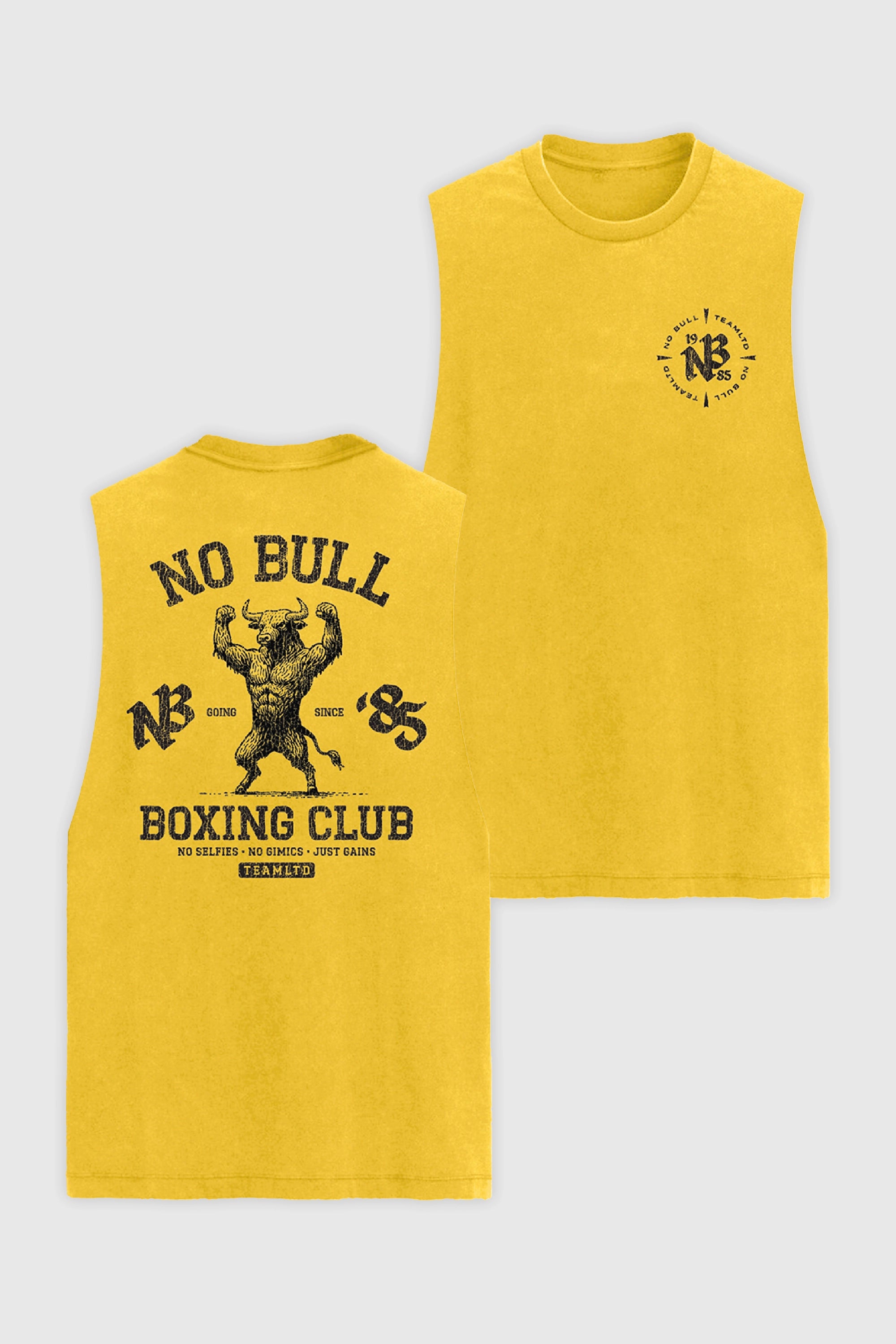 No Bull Aussie Tank Top - Premium Cotton Muscle Tee for Men & Women - Gym, Workout, Casual Wear