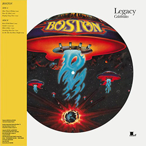 Boston - Picture Disc Vinyl Record | Classic Rock Music Collectible for Home Decor & Music Lovers