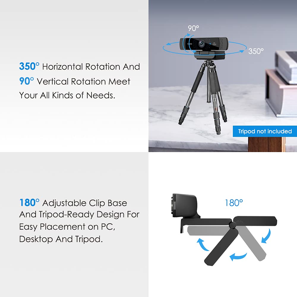 VIOFO 4K Webcam with Mic for PC/Mac - Perfect for Zoom, Gaming & Streaming