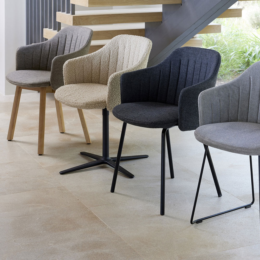 Premium Choice Chair with Solid Wood Base - Comfortable Seating for Home, Office, and Dining Room