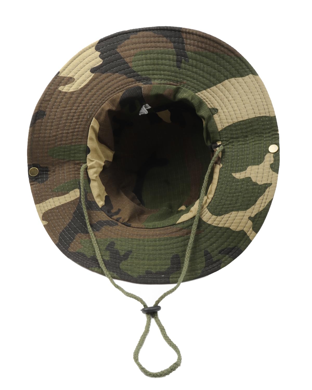 Zylioo XXL Oversized Boonie Sun Hat - Military Tactical Safari Hat for Big Heads & Outdoor Activities - Lightweight Hunting Hat with Adjustable Strap - Perfect for Hiking, Fishing, Camping & Beach Vacations