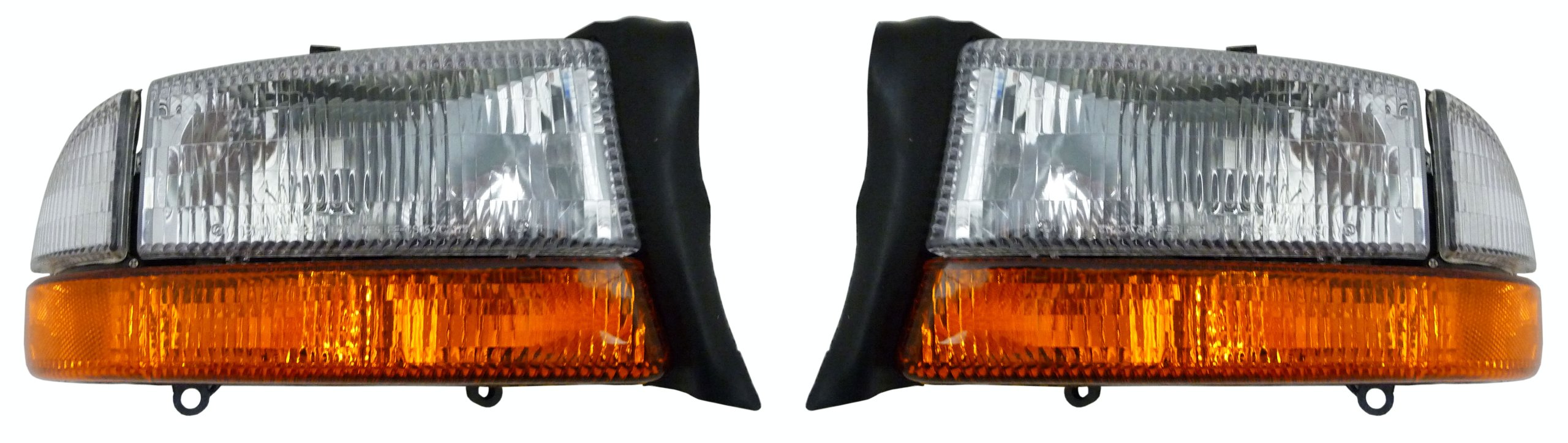 Eagle Eyes Pair Set - Right & Left Headlights Replacement for Improved Night Driving - Compatible with Multiple Car Models - Perfect for Off-Roading, Camping & Nighttime Commutes