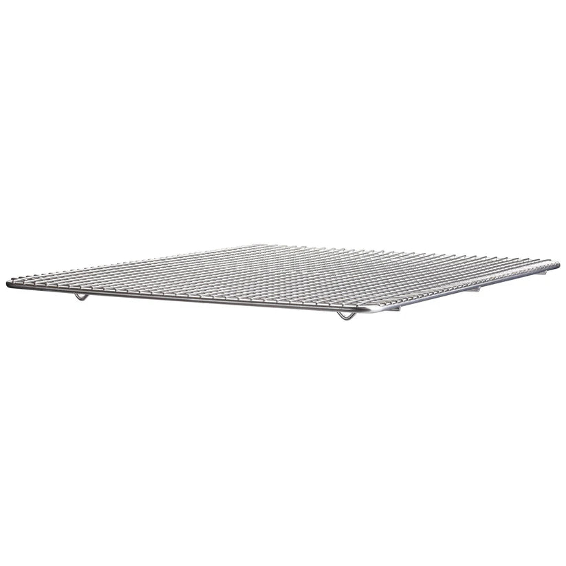 Winco 12 x 16.5 Inch Stainless Steel Wire Pan Grate - Half Size Sheet Pan Rack for Baking, Roasting & Cooling | Perfect for Restaurants, Bakeries & Home Kitchens