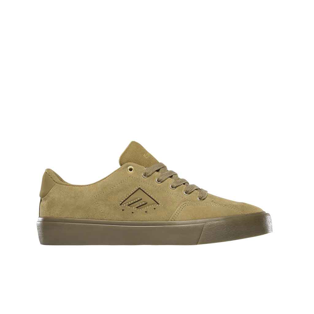 Emerica Temple Skate Shoes - Brown/Gum Color for Men | Durable & Comfortable Sneakers for Skateboarding, Streetwear & Casual Wear