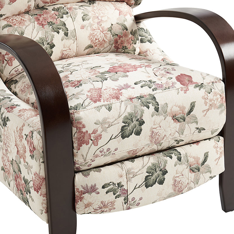 Premium Diana Manual Recliner Chair - Solid Wood Frame with Plush Upholstery for Ultimate Comfort | Perfect for Living Room, Bedroom & Home Theater Relaxation