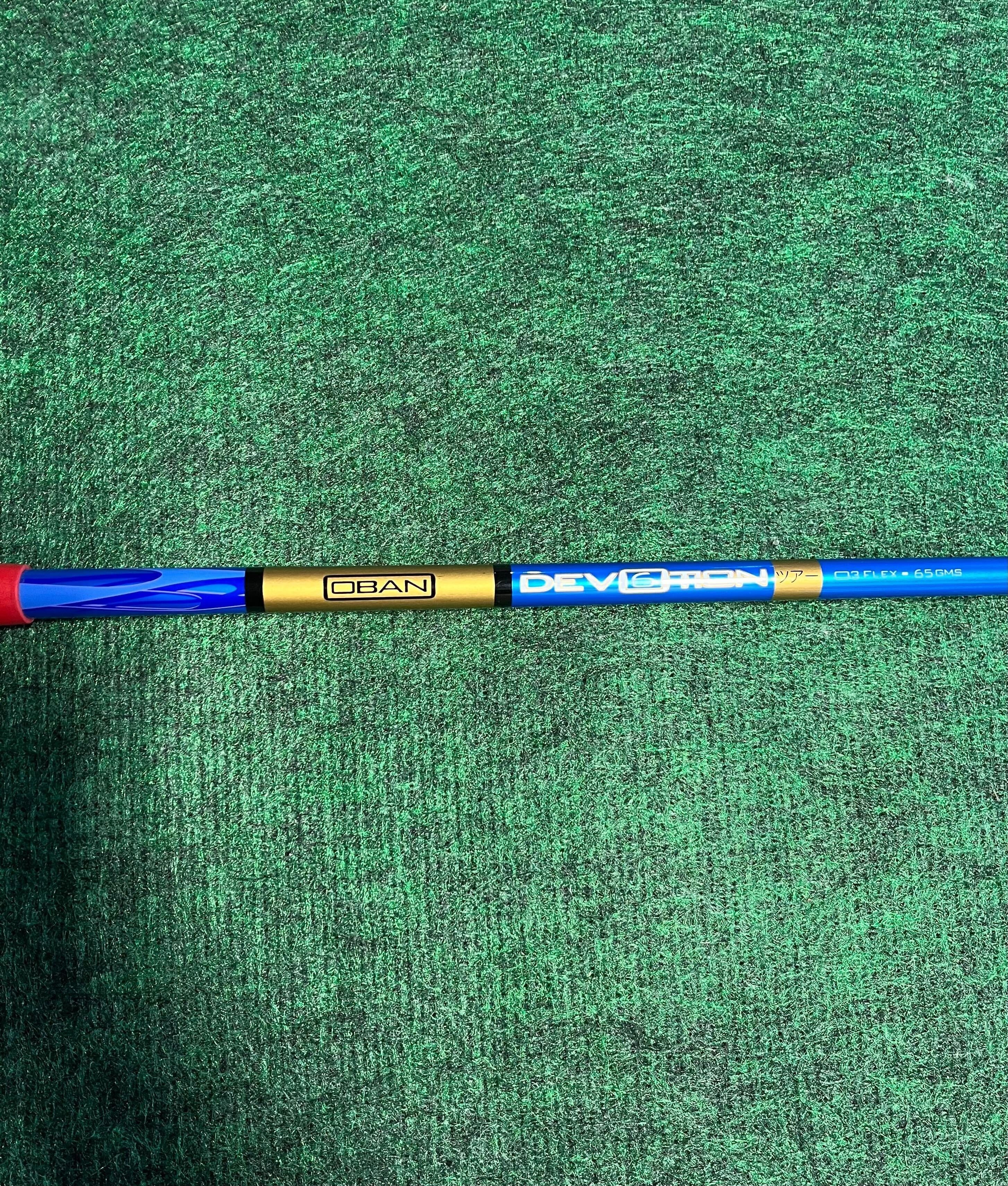 TaylorMade OBAN Devotion 06 Golf Shaft - 44.5 Inches Flex Flex - Premium Performance for Drivers & Fairway Woods | Perfect for Mid-Handicap Golfers