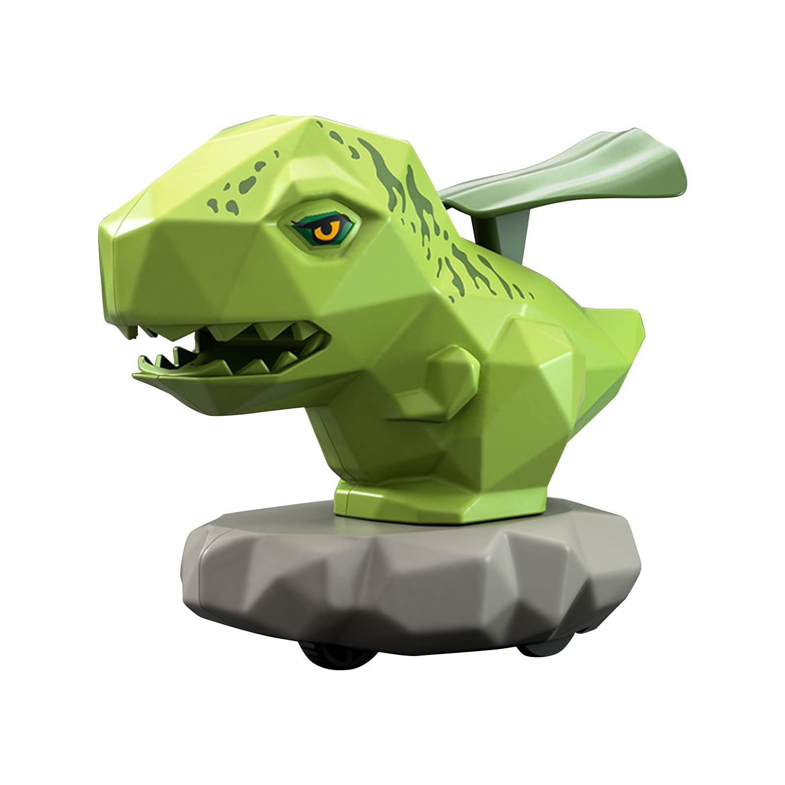 IFOTIME Dinosaur Toy Car for Boys - Electric Floor Press & Glide Simulation Vehicle with Power Function - Green (One Size) - Perfect for Indoor Play, Birthday Gifts & Kids' Pretend Play