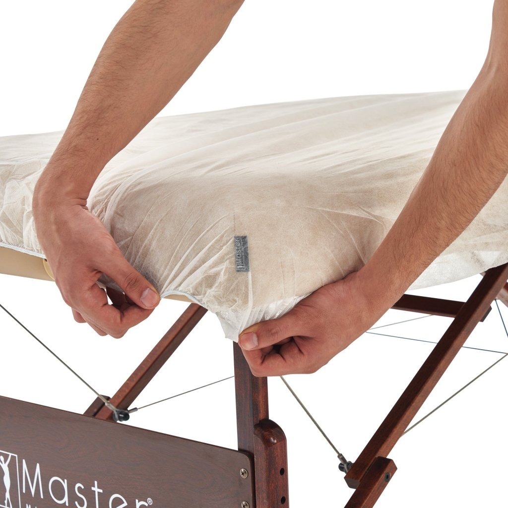Disposable Massage Table Covers (Pack of 10) - Waterproof & Hygienic Fitted Sheets for Professional Spa, Salon, and Home Use - Perfect for Deep Tissue, Swedish, and Sports Massage Therapy