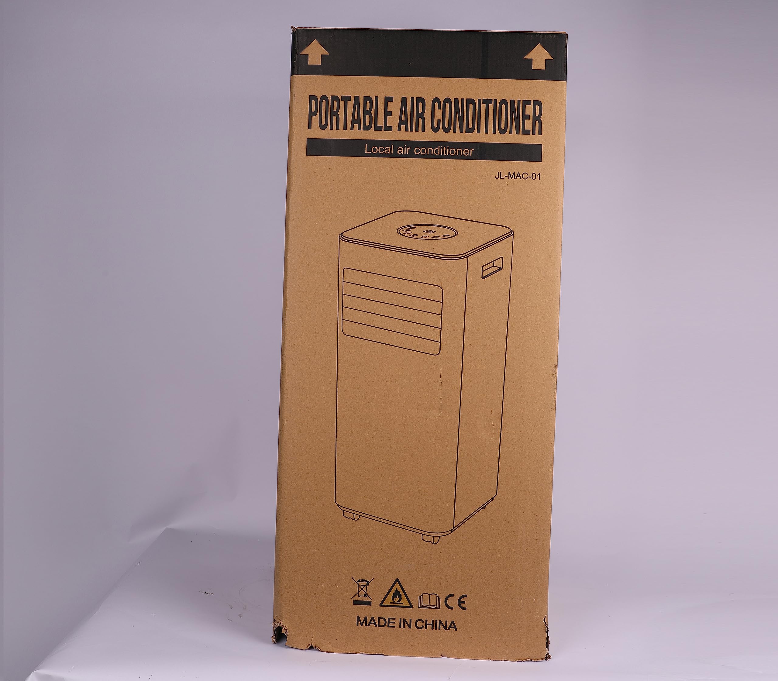Portable Air Conditioner 9000 BTU - 4-in-1 AC Unit with Dehumidifier, Cooling Fan, Digital Display & Remote Control - Window Kit Included - Cools Rooms Up to 269 Sq.Ft - Perfect for Bedrooms, Living Rooms, Home Offices & Small Apartments