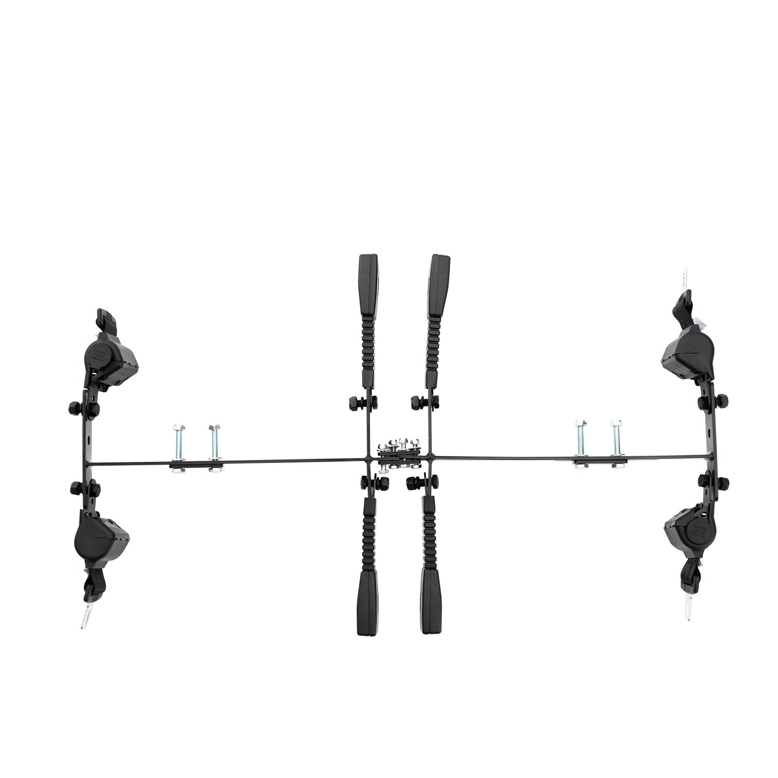 Retractable Golf Cart Belt Kit - Set of 4 with Bracket | Fits EZGO TXT, YM, Club Car DS Precedent & Most Golf Carts | Perfect for Golf Course, Resort & Community Transportation
