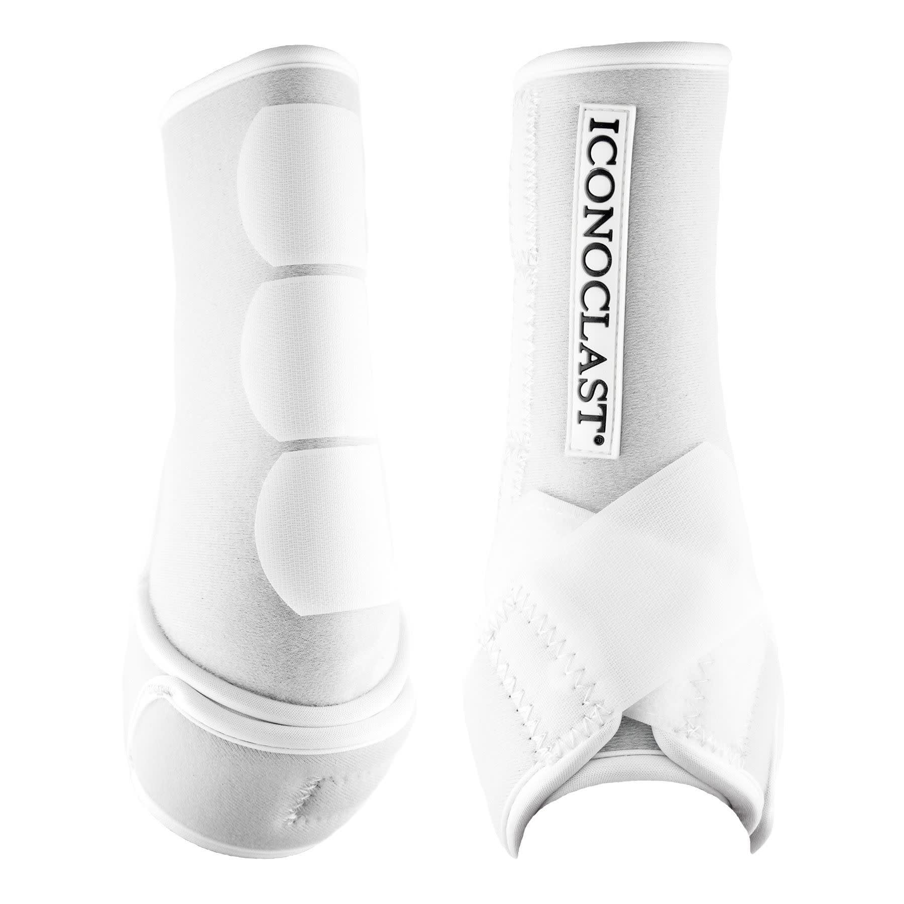 Iconoclast Hind Orthopedic Support Boots for Women & Men - Large Size, White - Comfortable & Durable Medical Shoes for Foot Pain Relief, Post-Surgery Recovery & Daily Walking Support
