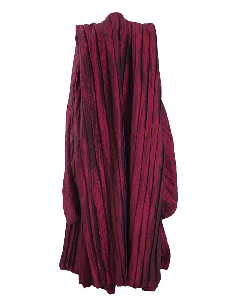 Melisandre Cosplay Costume Red Long Dress with Necklace - Women's Game of Thrones Halloween Outfit for Parties & Conventions