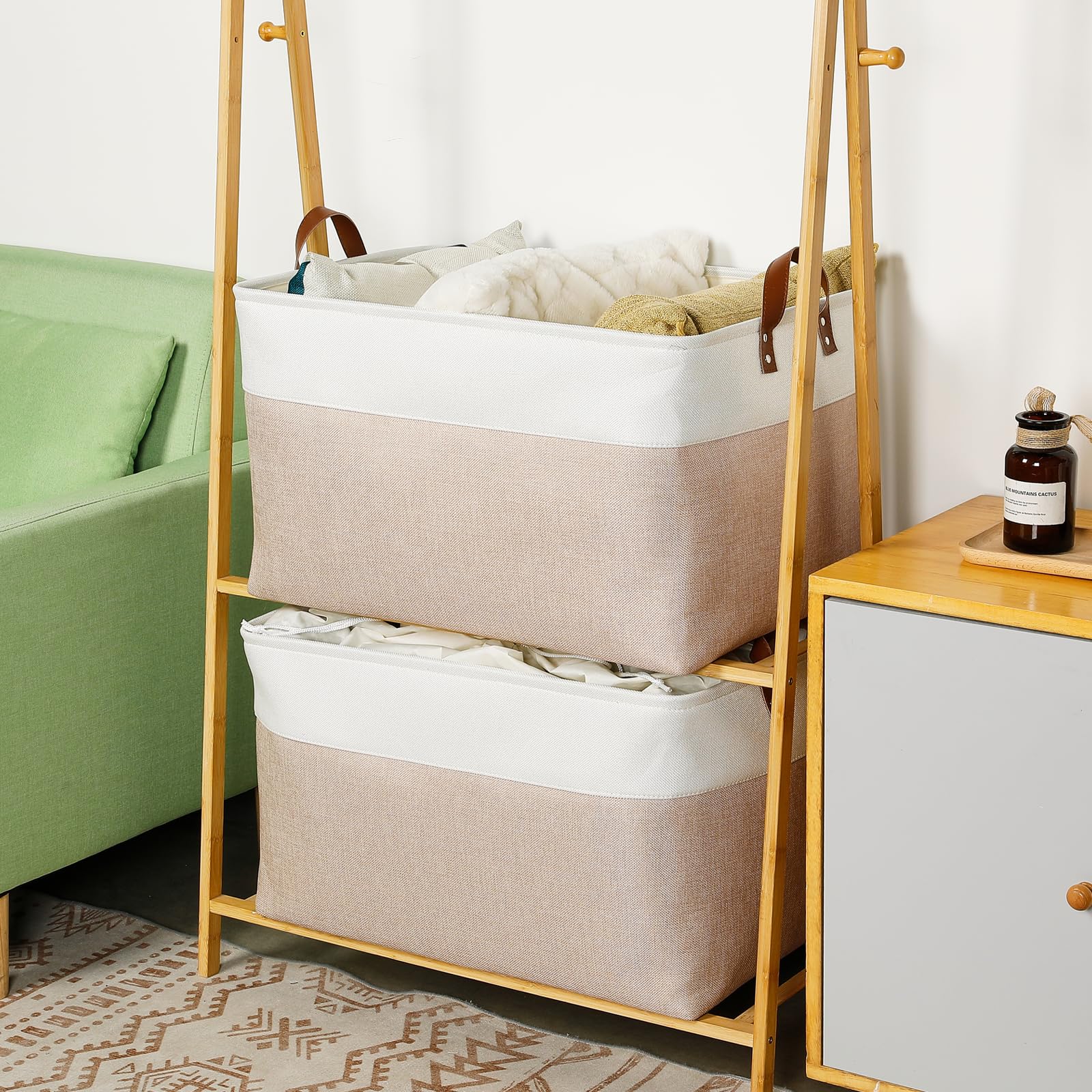 DULLEMELO Extra Large Fabric Storage Bins 22