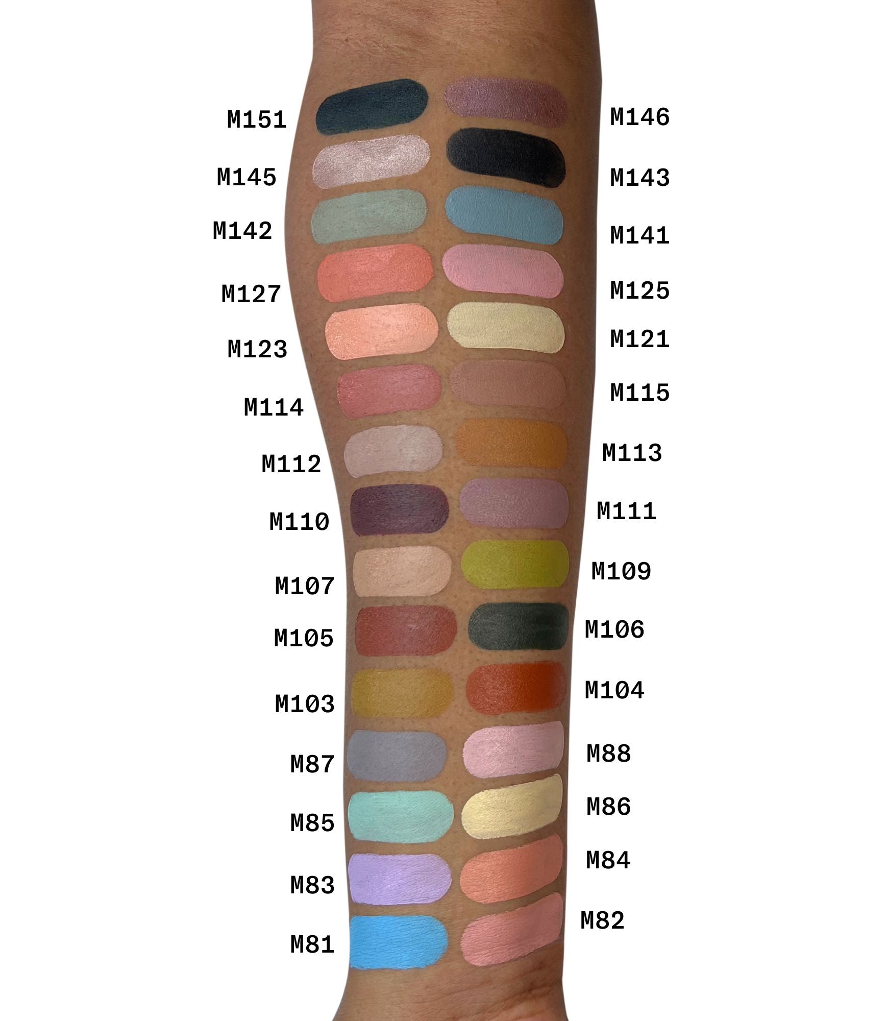 MOB Beauty Cream Clay Eyeshadow - Long-Lasting, Smudge-Proof & Highly Pigmented Eyeshadow for Natural & Glam Makeup Looks | Perfect for Daytime Wear, Night Out & Special Occasions