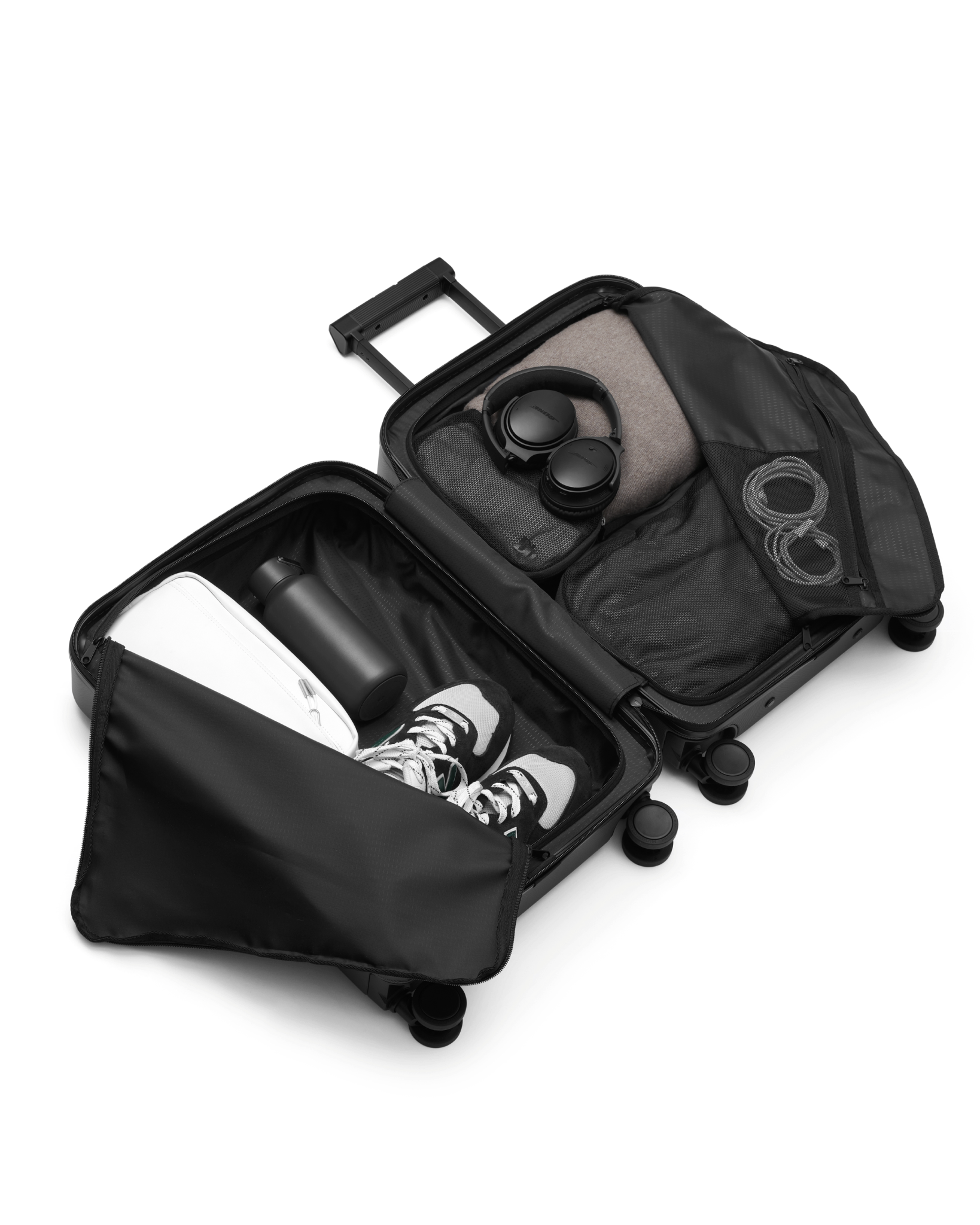 DB Journey Frame Front Access Carry On Luggage - Perfect for Air Travel, Business Trips & Weekend Getaways